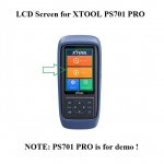 LCD Screen Display Replacement for XTOOL PS701 PRO Scan Tool